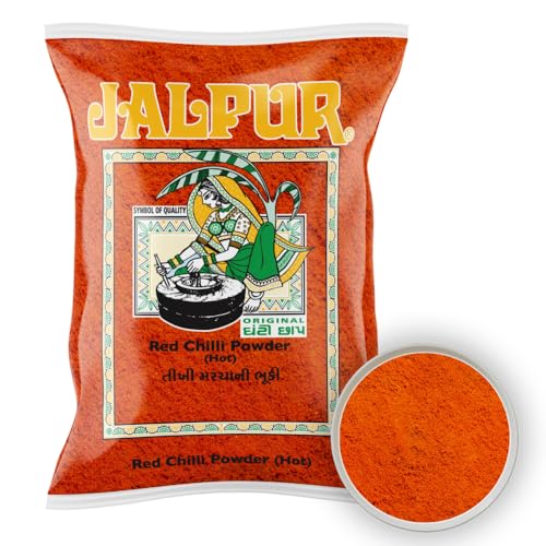 Rotes Chili-Pulver (scharf) - 1 kg von Jalpur