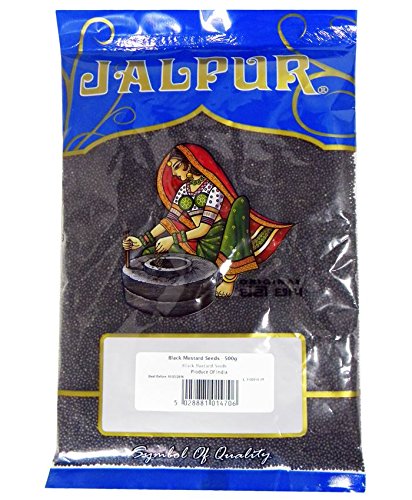 Schwarze Senfsamen - 500 g von Jalpur