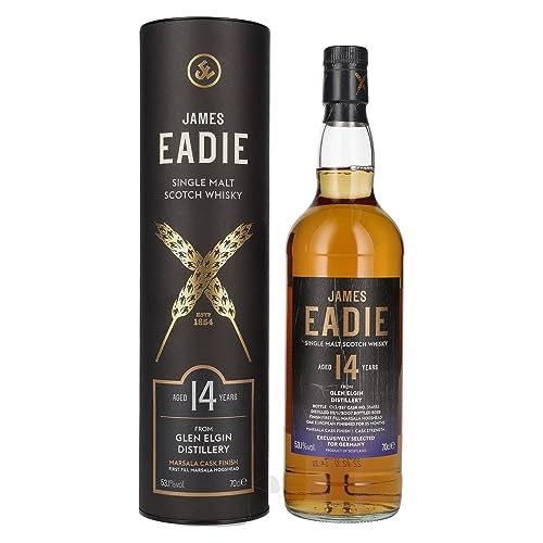 James Eadie GLEN ELGIN 14 Years Old Single Malt Marsala Cask Finish 2007 53,1% Vol. 0,7l in Geschenkbox von James Eadie