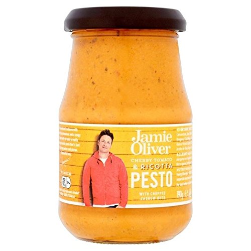 Jamie Oliver Cherry-Tomaten-Ricotta-Pesto 190G - Packung mit 2 von Jamie Oliver