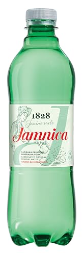 Jamnica - Natürliches Mineralwasser mi Kohlensäure, Srudelwasser, inkl. Pfand, EINWEG (12 x 0,5l) von Jamnica