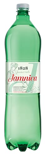 Jamnica - Natürliches Mineralwasser mi Kohlensäure, Srudelwasser, inkl. Pfand, EINWEG (6 x 1,5l) von Jamnica