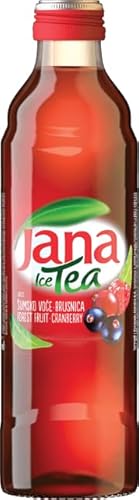 Jana Ice Tea Waldfrucht - Erfrischungsgetränk mit Waldfrucht Geschmack, Eistee, EINWEG inkl. Pfand, (24x330ml) von Jana Ice Tea