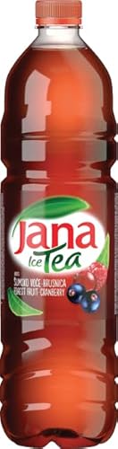 Jana Ice Tea Waldfrucht - Erfrischungsgetränk mit Waldfrucht Geschmack, Eistee, EINWEG inkl. Pfand, (6 x 01.5l) von Jana Ice Tea