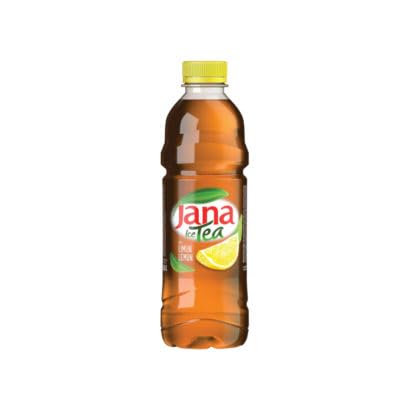 Jana Ice Tea Zitrone - Erfrischungsgetränk mit Zitrone Geschmack, Eistee, EINWEG inkl. Pfand, (6 x 0.5l) (Zitrone) von Jana Ice Tea