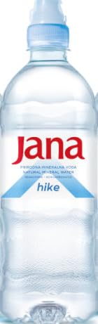 Jana Wasser - Natürliches Mineralwasser ohne Kohlensäure, Stilles Wasser, EINWEG Flasche (6 x 0,75l) von Jana Ice Tea