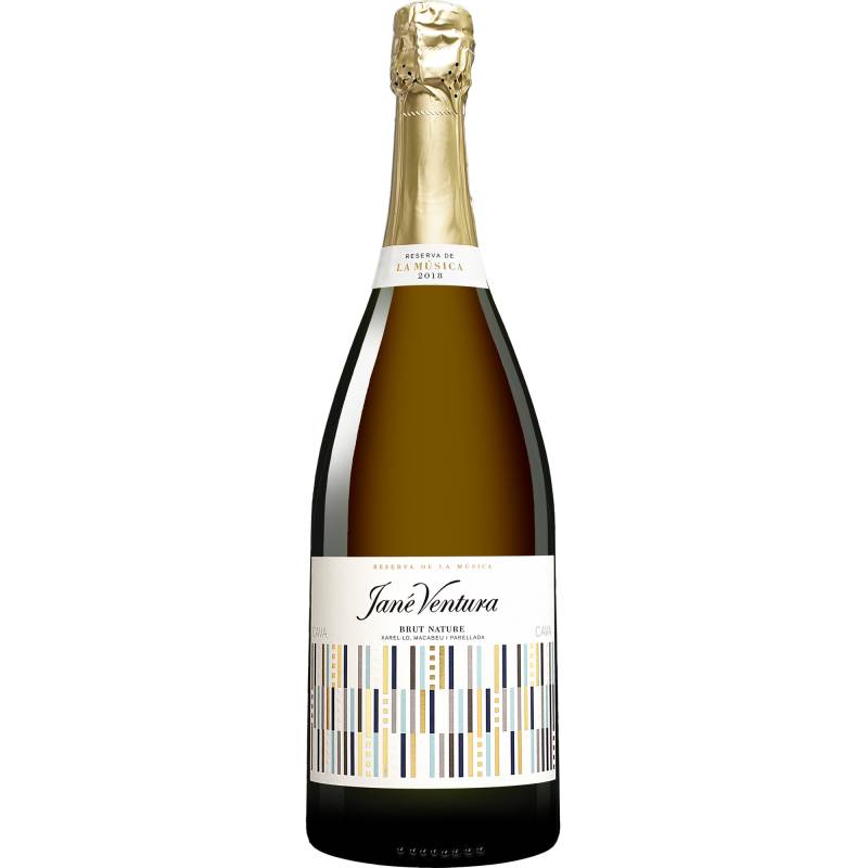 Jané Ventura »Reserva de la Musica« Reserva Brut Nature - 1,5 L. Magnum 2018  1.5L 12% Vol. Trocken aus Spanien von Jané Ventura