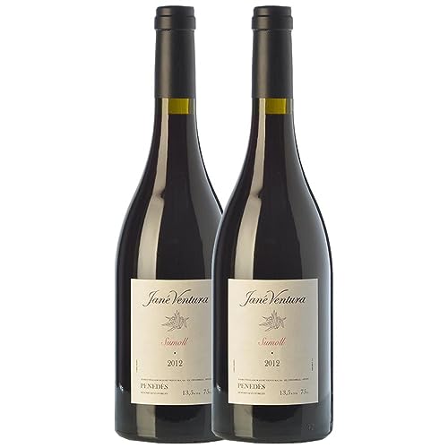 Jané Ventura Sumoll Penedès Alterung 75 cl (Schachtel mit 2 Flaschen von 75 cl) von Jané Ventura