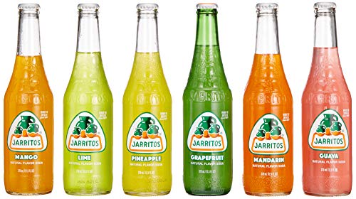 JARRITOS 24 Fruit Bundle Mandarine, Limette, Mango, Guave, Grapefruit, Ananas, 8880 ml, EINWEG von Jarritos