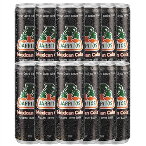 Jarritos Mexican Cola Limonade - 355 ml Dose (inkl. Pfand) 12 Dosen von Jarritos