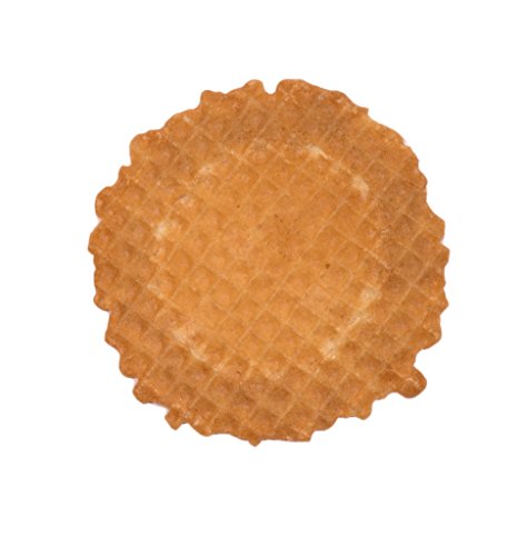 PJaspert Eiswaffeln | Dekoration - Knuspertaler rund Ø60mm 1000 Stück (1000 Stück VEGAN) von Jaspert Eiswaffeln