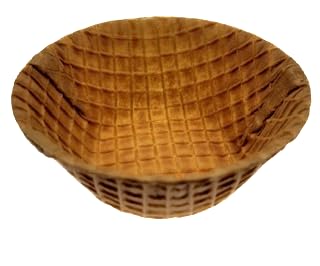 PJaspert Eiswaffeln | Süße Waffelbecher "XL" 360ml 108 Stück von Jaspert Eiswaffeln