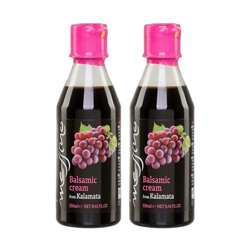 Balsamico Creme Classic 2x 0,25l Flasche | Griechische Essigspezialitäten | Papadeas | +20ml Jassas Olivenöl (Classic) von Jassas Griechische Feinkost