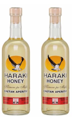 Rakomelo Haraki 2x 0,2l | Patsakis | Rakomelo aus Griechenland | +20ml Jassas Olivenöl von Jassas Griechische Feinkost