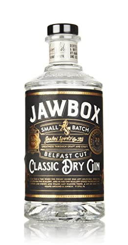 Jawbox Belfast Cut Classic Dry Gin 43% Vol. 0,7 l von Jawbox