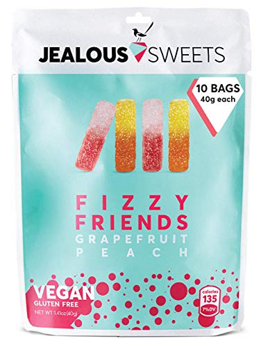 Jealous Sweets Fizzy Friends, 40 g, 10 Stück von Jealous Sweets