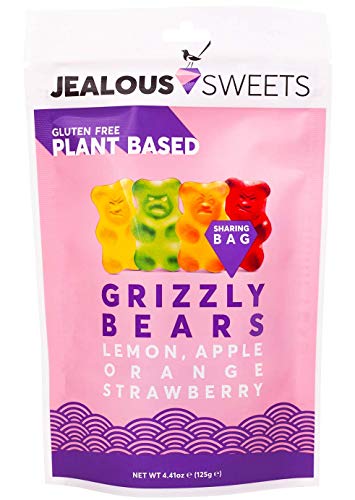 Jealous Sweets Vegan Grizzly Bears, 125 g von Jealous Sweets