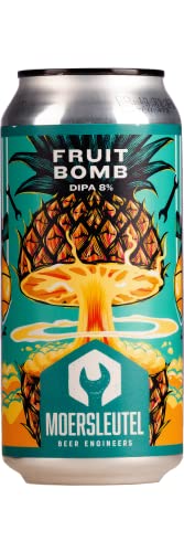 Moersleutel `Fruit Bomb´ Double IPA/Fruit Bomb 8% (1 x 0,44l) inklusive 0,25 € Pfand von Jean Jartin Beer