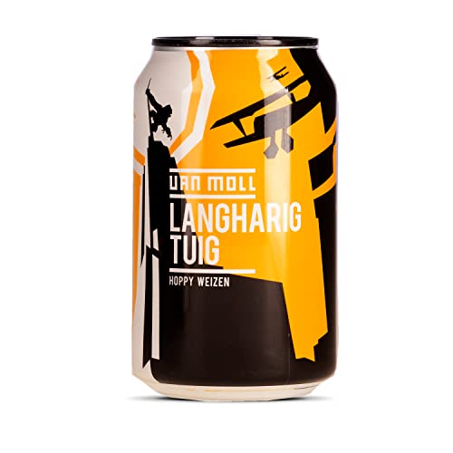 Van Moll `Langharig Tuig´ Hoppy Weizen 5,5% (1 x 0,33 l) inklusive 0,25 € Pfand von Jean Jartin Beer