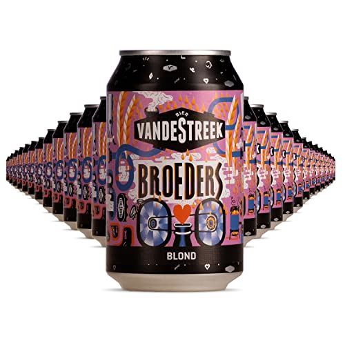 vandeStreek `Broeders´ Blond 6% (24 x 0,33l) ** Sparpaket 22+2 GRATIS ** (inklusive 6,00 € Pfand) von Jean Jartin Beer