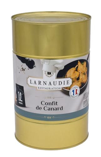 Jean Larnaudie Confit de Canard 12 Cuisses - Entenkeulen Enten-Confit 3825g von Jean Larnaudie
