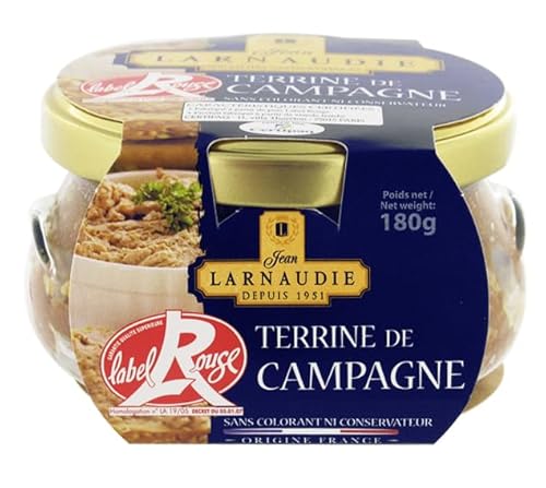 Jean Larnaudie Terrine de Campagne - Label Rouge - Französische Land-Terrine 180gram von Jean Larnaudie