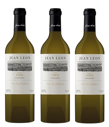 3x 0,75l - 2023er - Jean Leon - Vinya Gigi - Chardonnay - Penedès D.O.P. - Spanien - Weißwein trocken von Jean Leon