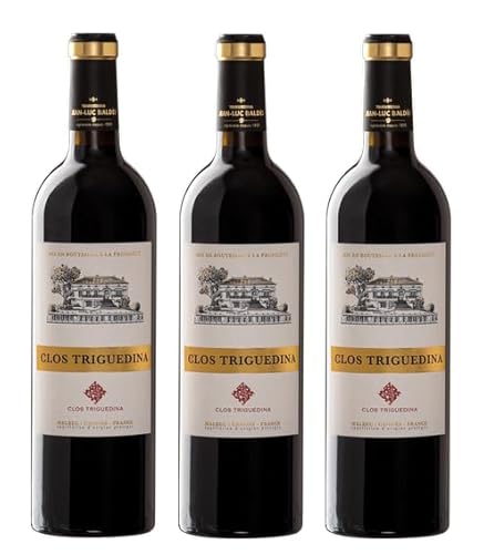 3x 0,75l - 2020er - Jean-Luc Baldès - Clos Triguedina - Malbec - Cahors A.O.P. - Frankreich - Rotwein trocken von Jean-Luc Baldès