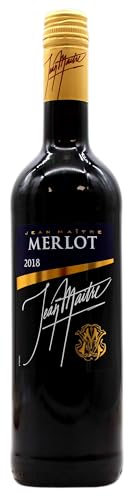 Jean Maitre Merlot Rotwein halbtrocken 12.5% vol., (1 x 0.75 l) von Jean Maitre