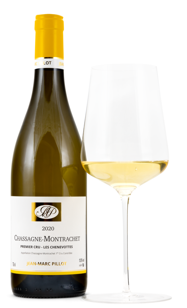 2020 Chassagne-Montrachet Premier Cru AC "Les Chenevottes" von Jean Marc Pillot