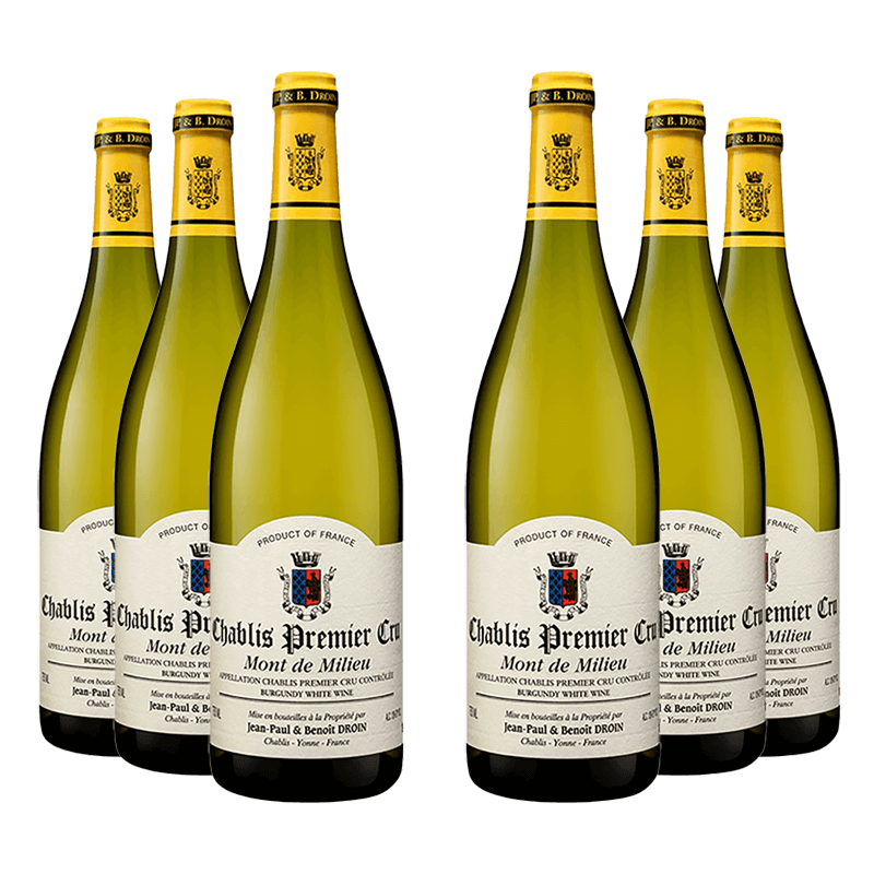 Jean-Paul & Benoît Droin : Chablis 1er cru "Mont de Milieu" 2022 von Jean-Paul & Benoît Droin