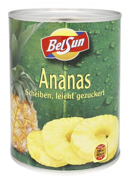 Jeden Tag Ananas Scheiben leicht gezuckert von Jeden Tag