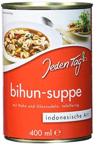 Jeden Tag Bihun- Suppe, 3er Pack (3 x 400 ml) von Jeden Tag