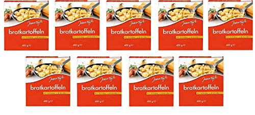 Jeden Tag Bratkartoffeln Schinken u. Zwiebeln, 9er Pack (9 x 400 g) von Jeden Tag