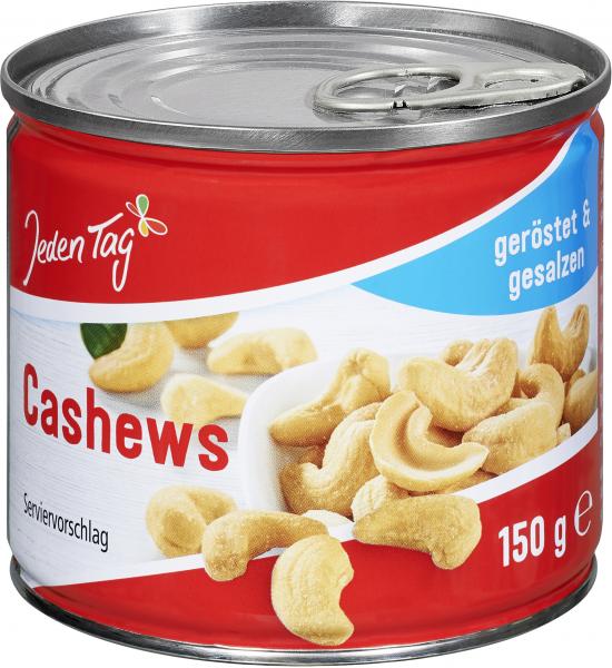 Jeden Tag Cashews geröstet & gesalzen von Jeden Tag