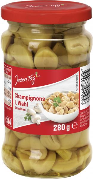 Jeden Tag Champignons in Scheiben I. Wahl von Jeden Tag