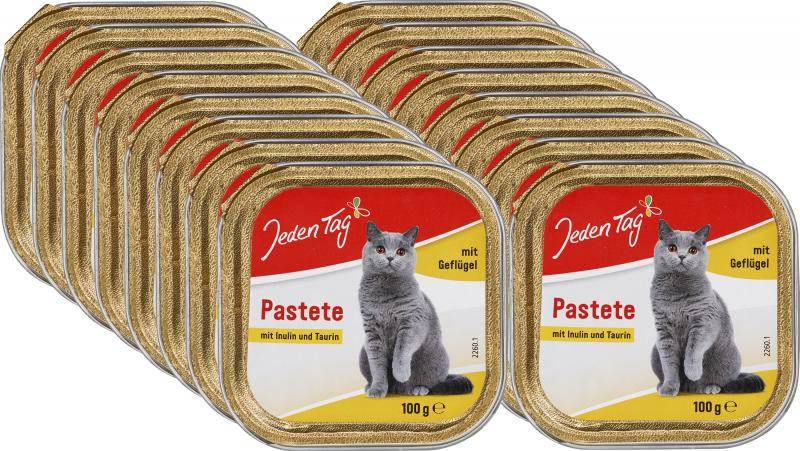 Jeden Tag Katze Pastete mit Geflügel von Jeden Tag