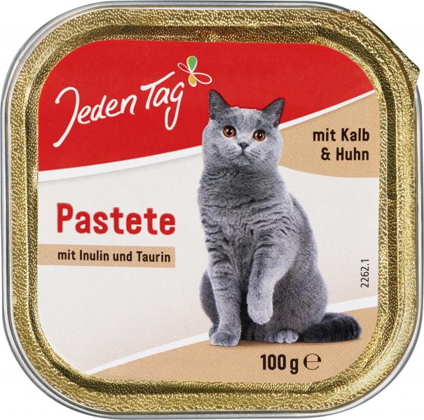 Jeden Tag Katze Pastete mit Kalb & Huhn von Jeden Tag