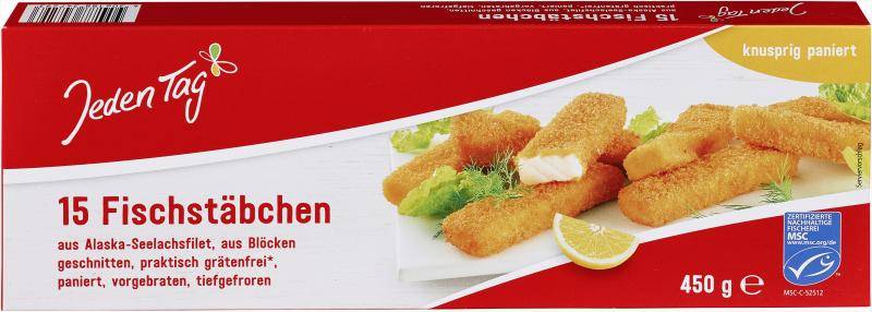 Jeden Tag Fischstäbchen von Jeden Tag