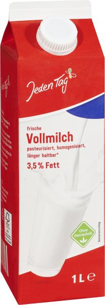 Jeden Tag Frische Vollmilch 3,5% von Jeden Tag