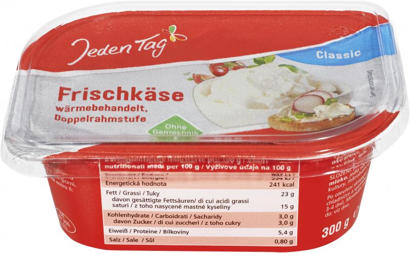 Jeden Tag Frischkäse classic von Jeden Tag