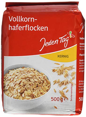 Jeden Tag Haferflocken kernig Vollkorn, 15er Pack (15 x 500 g) von Jeden Tag