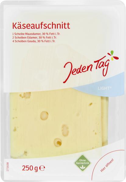 Jeden Tag Käse-Aufschnitt leicht von Jeden Tag