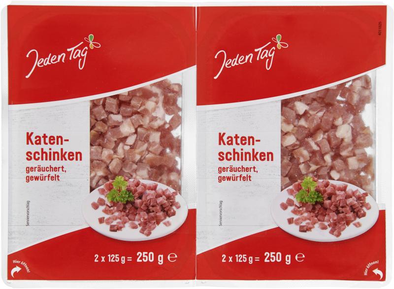 Jeden Tag Katenschinken-Würfel geräuchert von Jeden Tag