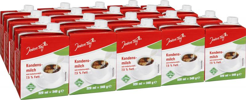 Jeden Tag Kondensmilch 7,5% von Jeden Tag