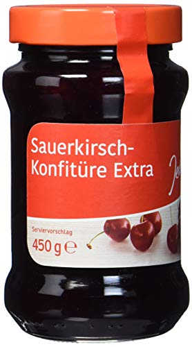 Jeden Tag Konfitüre extra Sauerkirsche, 450 g von Jeden Tag