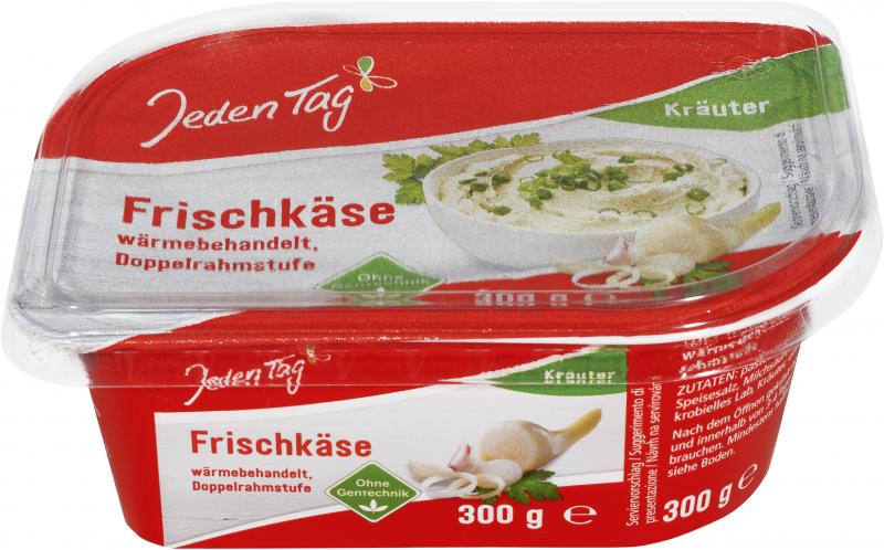 Jeden Tag Frischkäse Kräuter von Jeden Tag