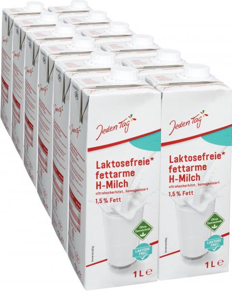 Jeden Tag Laktosefreie H-Milch 1,5% von Jeden Tag