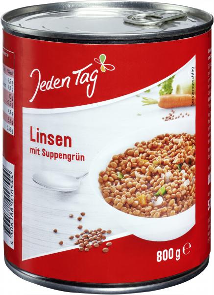 Jeden Tag Linsen mit Suppengrün von Jeden Tag