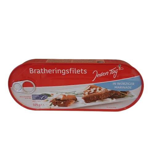 Jeden Tag MSC Bratheringsfilet Marinade, 1er Pack (1 x 325g) von Jeden Tag